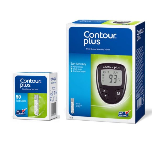 BANDELETTES TEST GLYCEMIE CONTOUR PLUS