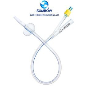 SONDE-VESICALE-FOLEY-SILICONE-2-VOIES - MEVAG