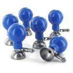 VENTOUSE-POIRE ECG CC A VIS - BLEU