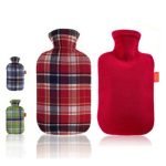 BOUILLOTTE EN CAOUTCHOUC AVEC HOUSSE