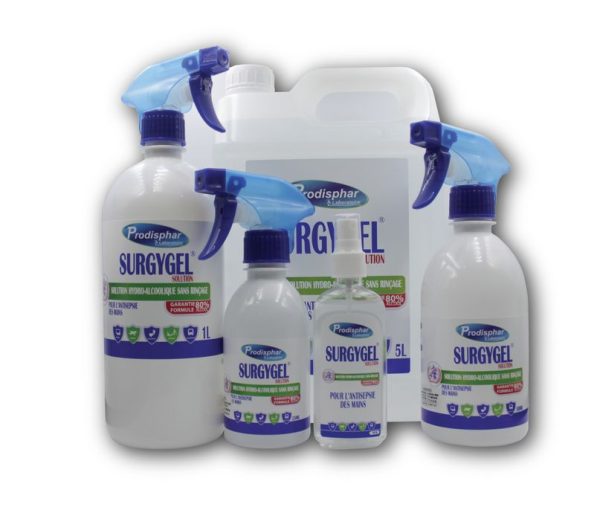 SURGYGEL, SOLUTION HYDROALCOOLIQUE