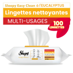 LINGETTES NETTOYANTES MULTI-USAGES A L'EUCALYPTUS
