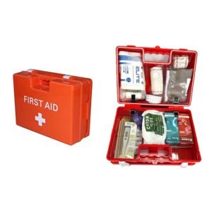 BOITE DE SECOURS EN ABS GARNIE